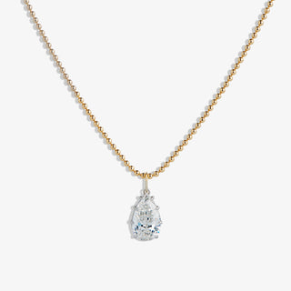 Pear Shape Two Tone Pendant