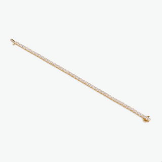East West Emerald Tennis Bracelet Prong