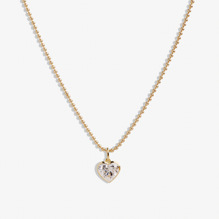 Heart Shape Bezel Diamond Pendant